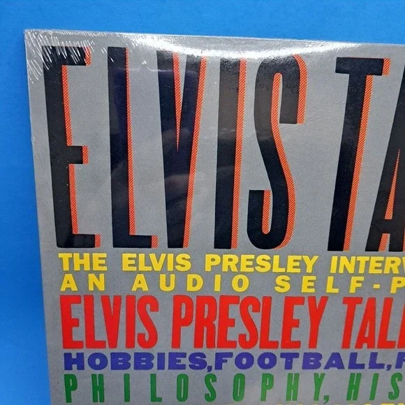 Elvis Presley Elvis Talks Interview Vinyl LP Multicolor Factory Sealed RCA 1970s